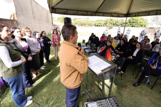 Prefeito Marçal Filho cita avanços no combate a violência contra a mulher em Dourados e fala sobre novas ações neste sentido- Fotos: A. Frota