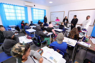 Nova sala de aula atende antigo anseio da comunidade escolar e leva mais conforto ao dia a dia de dezenas de profissionais e alunos- Fotos: A. Frota