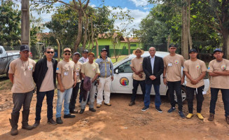 Governo de MS entrega veículos para reforçar segurança nas aldeias Bororó e Te’ykue