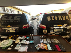 Operação da Defron e SIG prende quatro membros de facção em Dourados