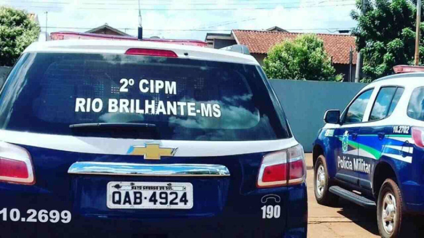 Caso aconteceu em Rio Brilhante (Foto: reprodução, PM)