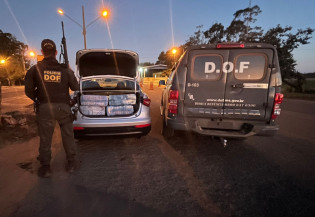 DOF apreende mais de 200 quilos de droga que seguiam para o Paraná