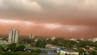 Inmet emite novo alerta de vendaval para Dourados nesta sexta-feira