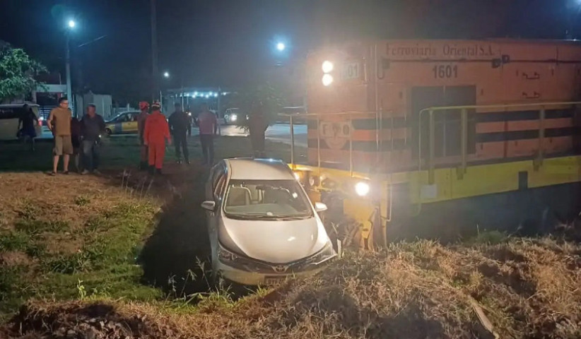 Acidente aconteceu em Corumbá na noite desta quinta-feira (21) | (Corpo de Bombeiros)