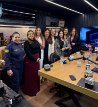 As vereadoras Liandra da Saúde e Karla Gomes participam do Habeas Cast e falam sobre a Sala Rosa. (Foto: Divulgação)