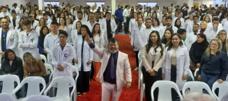 UCP de Pedro Juan recepciona futuros médicos  Turma 2025.2 foi acolhida em evento cultural no Centro Tecnológico
