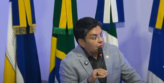 Isa Marcondes ocupou durante discurso na tribuna da Câmara nesta segunda-feira - Foto: Reprodução/CMD