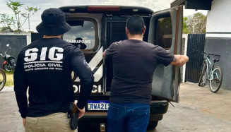 Homem foi preso pela polícia