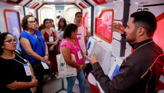 Visitantes conhecem detalhes do projeto (Fotos: Divulgação)