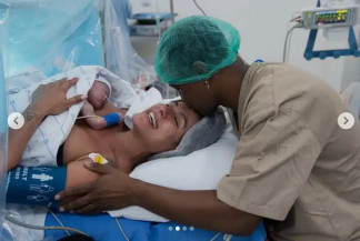 Nasce Bento, 1º filho de Thiaguinho e Carol Peixinho