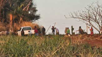 Área foi local de conflito novamente, nesta quarta (reprodução)