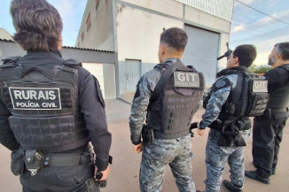 A ofensiva, coordenada a partir de Goiás, contou com o apoio de mais de 400 policiais