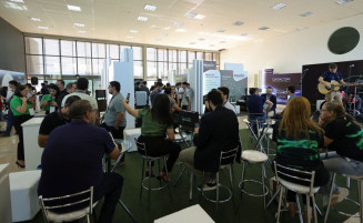 Pantanal ISP Summit está sendo realizado no Centro de Convenções Antônio Tonnani e reúne profissionais do ramo da internet de todo o estado. Foto: A. Frota