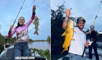 Ana Castela curte Pantanal com Zé Felipe e família de Leonardo