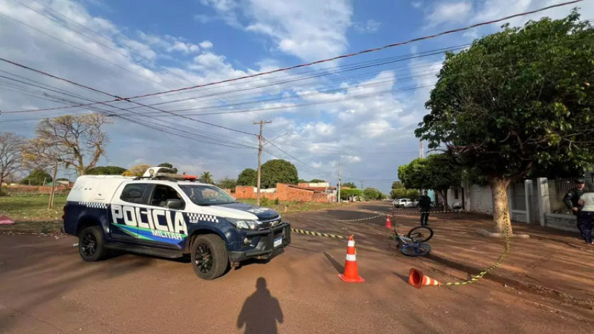 O ataque ocorreu no cruzamento das ruas Boa Boaventura e Laucídio Coelho, no bairro Vila Fátima - Foto: Rio Brilhante em Tempo Real