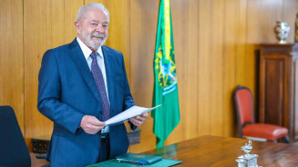 Presidente da República, Luiz Inácio Lula da Silva, no gabinete presidencial. (Foto: Ricardo Stuckert/PR)