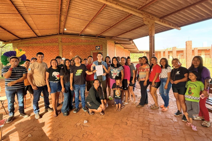 Franklin participou de reunião com estudantes, lideranças indígenas e movimento universitário no último sábado (Foto: Assessoria/CMD)