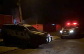 Local onde ocorreu a troca de tiros (Itaporã o Jornal)