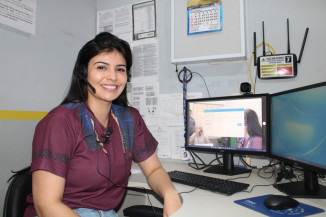 Médico especialista do HU fará a consulta por vídeo junto ao paciente e médico do posto - Foto: HU/UFGD