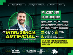 Com Richard Uchoa, palestra mostra como a IA pode transformar os negócios