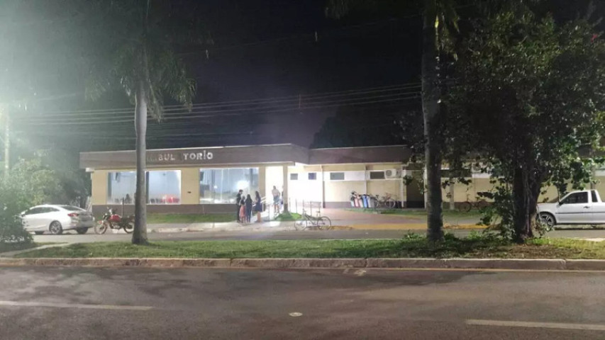 Fachada do Hospital Municipal Cristo Rei, em Deodápolis. (Foto: Eliton Santos)