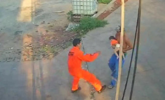 Bombeiros salvam bebê engasgado após pai desesperado correr até quartel