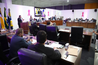 Durante a 36ª sessão ordinária, vereadores de Dourados aprovaram os cinco projetos de lei presentes na pauta de votação - Foto: Franciele Grott