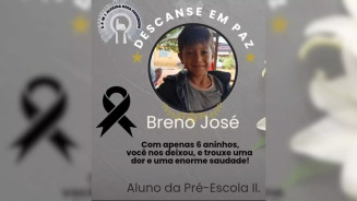 Criança de 6 anos morre após incêndio atingir residência em aldeia