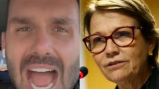 Eduardo Bolsonaro rebate Tereza Cristina e critica exclusão de seu nome em debate sobre 2026