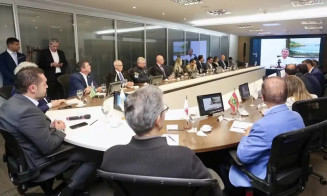 Encontro de sete governadores ocorreu nesta quinta-feira no Rio - Foto:  Governo do RJ/Divulgação