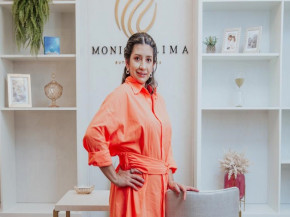 A empresária Monique Lima é fundadora da Monique Lima Butique de Doces