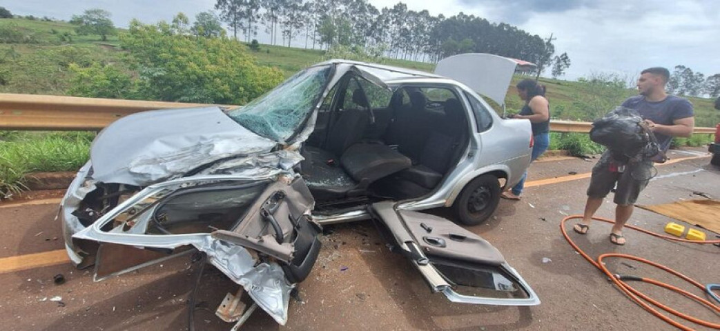 Após o resgate, a mulher foi levada à Maternidade de Glória de Dourados e, em seguida, transferida em vaga zero para o Hospital da Vida, em Dourados, - Foto: Divullgação