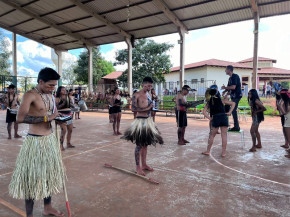 Cultura que transforma: emenda leva música e dança a 400 crianças indígenas em Dourados