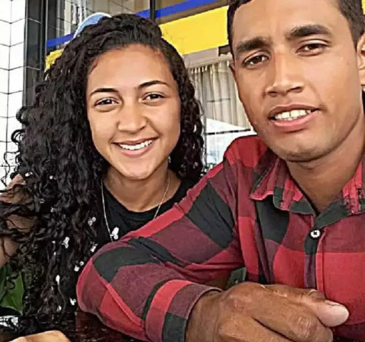 Gabrielle e Diovani em imagem publicada nas redes sociais - Foto: redes sociais