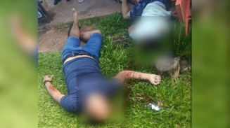 Dupla é executada a tiros em frente a lava-rápido em Ponta Porã