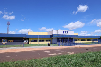 Nova delegacia da PRF fica na Rua Idelfonso Pedroso, atrás do estádio Douradão, no Parque dos Jequitibás – Foto: A. Frota
