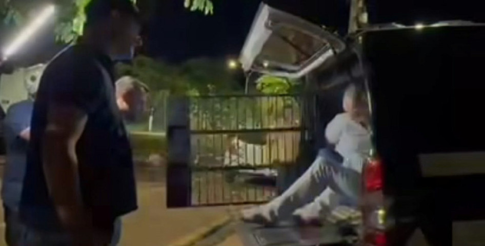 Dois envolvidos foram presos em Dourados (Foto: Reprodução, Nova News)