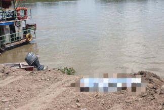 Corpo localizado após afogamento no Rio Paraguai - DIVULGAÇÃO/CBMMS