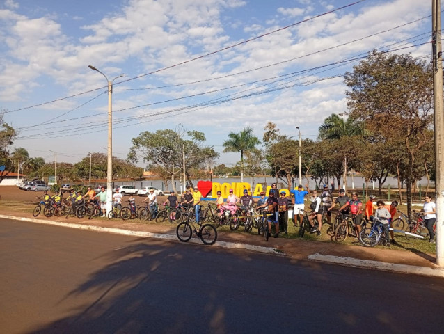 A Bicicletada desta sexta-feira é promovida pela Bicicletada Dourados, com apoio do Coletivo Bici nos Planos MS - Foto: Divulgação