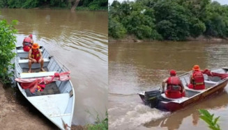 O irmão da vítima correu até o quartel do Corpo de Bombeiros para pedir socorro (divulgação)