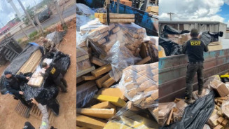 DOF apreende 6 toneladas de maconha e frustra envio da droga ao Rio de Janeiro