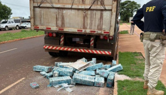 PRF apreende 340 quilos de cocaína em duas ações na fronteira com o Paraguai