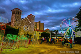 Igreja Matriz Nossa Senhora Aparecida também celebra 90 anos - Foto: Paulo Takarada