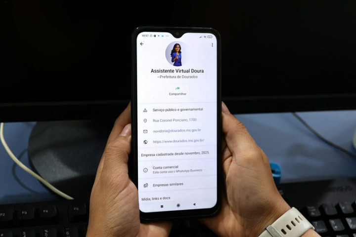 Atendimento com a ‘Doura’ via WhatsApp é fácil, rápido e seguro- Foto: A. Frota