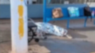 Vítima foi encontrada morta no início da manhã desta quarta-feira, véspera de Natal. (Reprodução/ Sidnei Bronka)