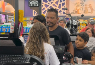 Ação de Natal do supermercados Cuenca viralizou nas redes sociais - Foto: Reprodução