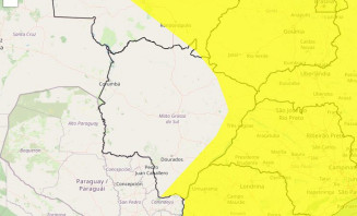 Inmet avisa para chuvas intensas em 34 cidades de MS nesta quinta