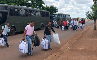 Grupo de 99 refugiados venezuelanos foi deslocado de Boa Vista (RR) para Dourados (MS) há seis anos - Foto: Arquivo