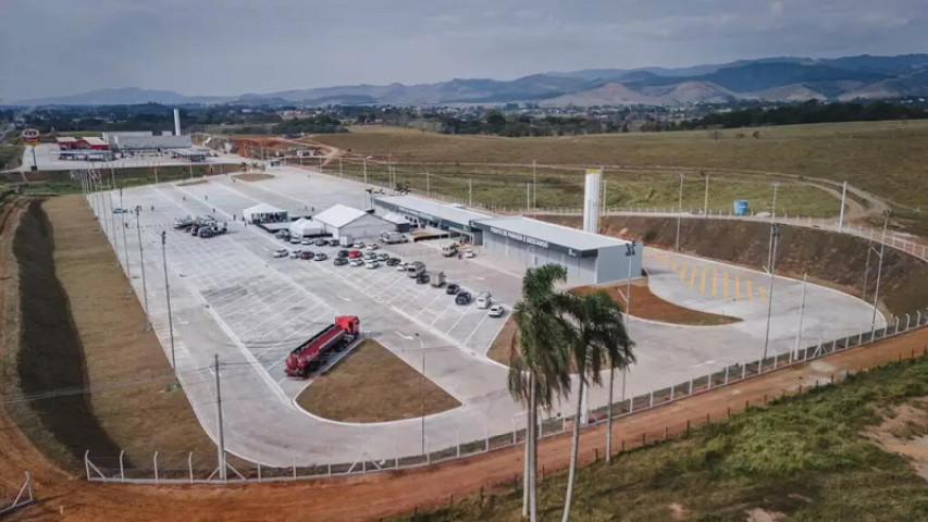 Ponto de Parada e Descanso inaugurado na cidade de Pindamonhangaba, em São Paulo, é modelo a ser seguido de construção (Foto: Adenir Britto/Ministério dos Transportes)