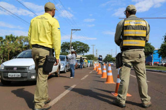Fiscalização de trânsito (Foto: Reprodução, prefeitura)